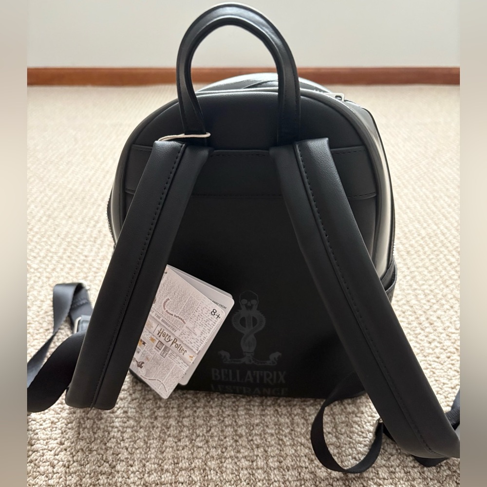 Bellatrix Lestrange Loungefly Mini Backpack NWT - image 3